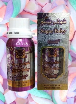 Surrati 12 Pieces Sugar Baby Perfume Oil 100g Best Price KSA