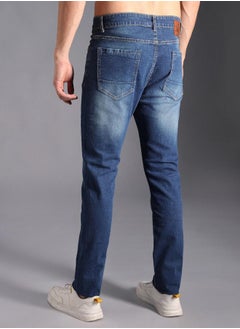 HIGH STAR Men’s Straight Tapered Indigo Jeans – Modern and Easy  - Image 5