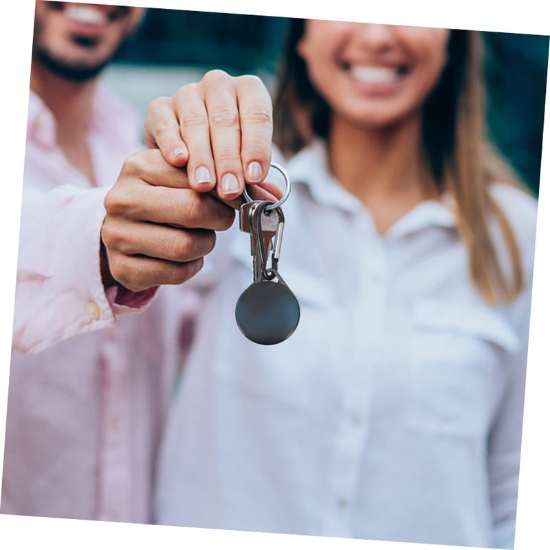 Key Tracking Protective Case with Hook Durable Shell Smooth Surface Design - Image 4