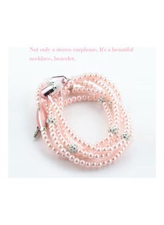 SAB Pearl Necklace Earphone Stereo Microphone 3.5mm  - Image 5