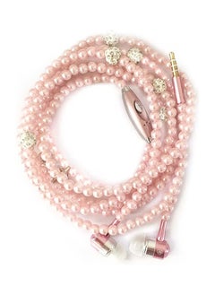 SAB Pearl Necklace Earphone Stereo Microphone 3.5mm  - Image 1