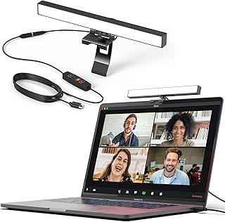 HumanCentric Video Conference Lighting - Webcam Light for Streaming, LED Monitor and Laptop Light for Video - Image 1