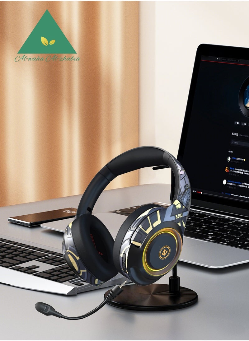 Wireless Gaming Headset - Bluetooth 5.2 - 40 Hour Playtime- For PC, PS5, PS4, Mac, Android and Switch -BLACK - pzsku/Z98D88D5035CF11399D0CZ/45/1741233480/b7e92e1f-3187-428f-bf17-e51d38327f6f