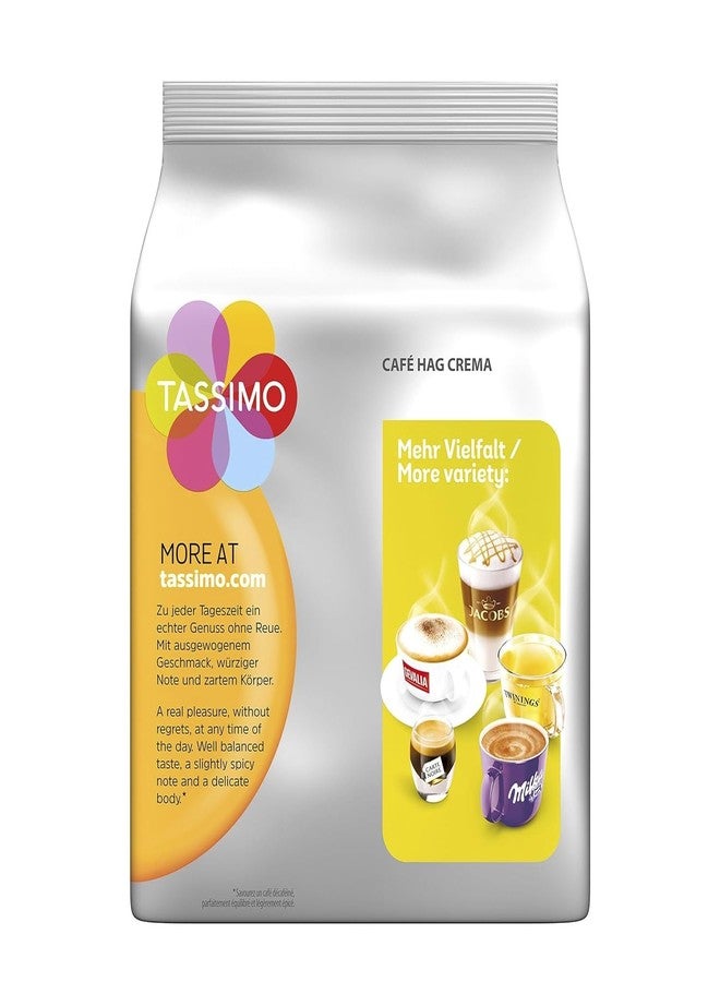 Tassimo Café HAG Crema Decaffeinated, Caffeine Free Coffee, Roasted, 16 T-Discs - Image 3