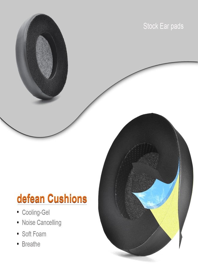 defean Sundara Cooling Gel Earpads defean Replacement Cushions Compatible with Hifiman SUNDARA HE400 HE400SE 400I 400S HE560 560I HE500 300 350 Headphones, Comfort Noise Isolation Foam - Image 5