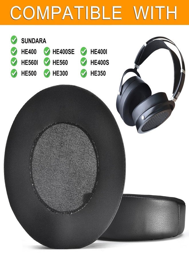 defean Sundara Cooling Gel Earpads defean Replacement Cushions Compatible with Hifiman SUNDARA HE400 HE400SE 400I 400S HE560 560I HE500 300 350 Headphones, Comfort Noise Isolation Foam - Image 2