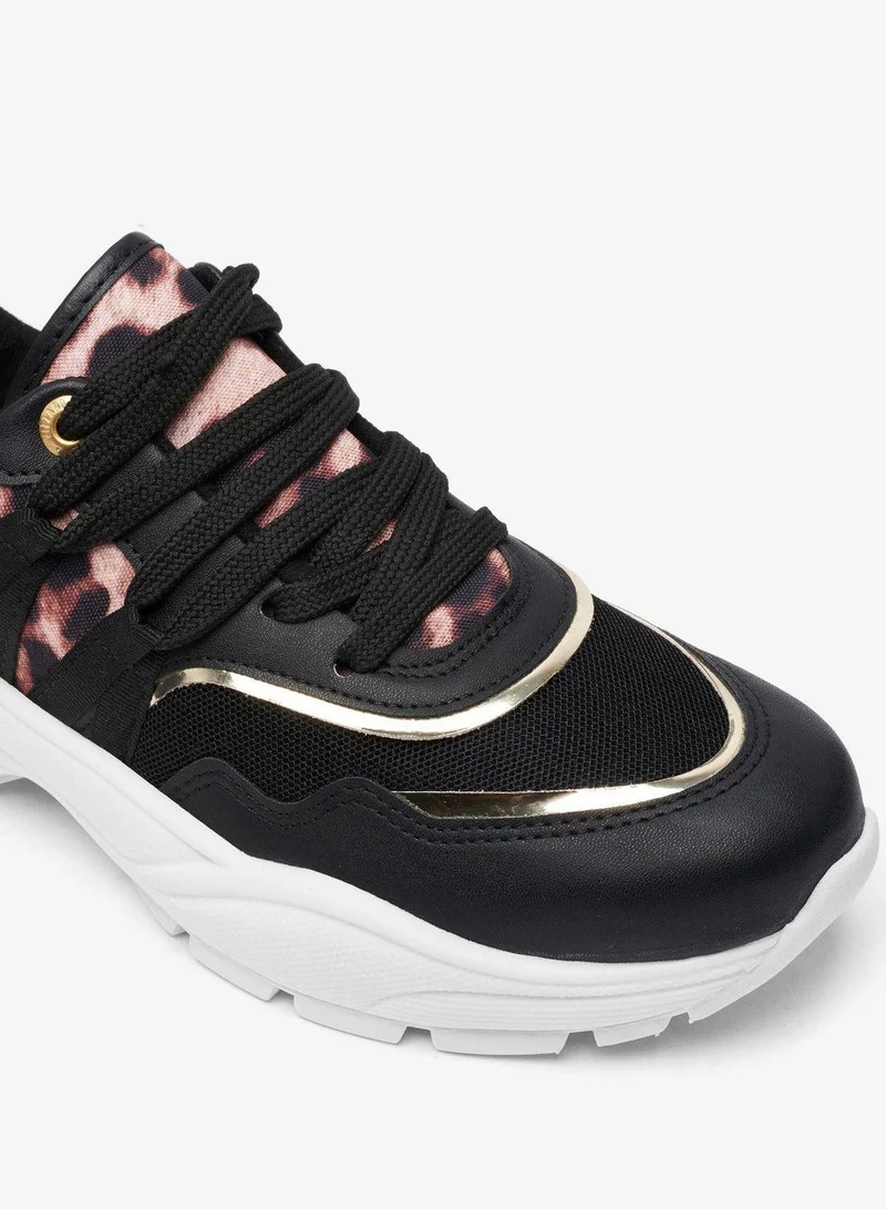 VIZZANO Black Sneakers for Women – Lightweight Sport Shoes for Girls | Breathable Running & Walking Shoes | Stylish Casual Trainers | Comfortable Athletic Footwear for Gym, Travel & Everyday Wear for Women | Best Price UAE