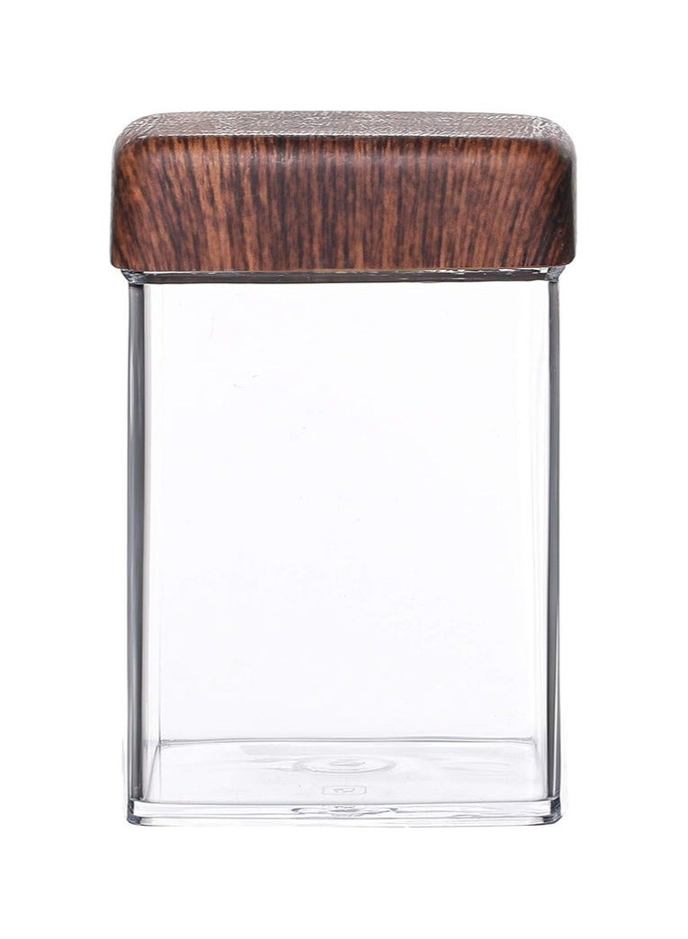 إيفيلين مرطبان بلاستيكي مربع من إيفلين سعة 1 لتر - 10818M - Image 1