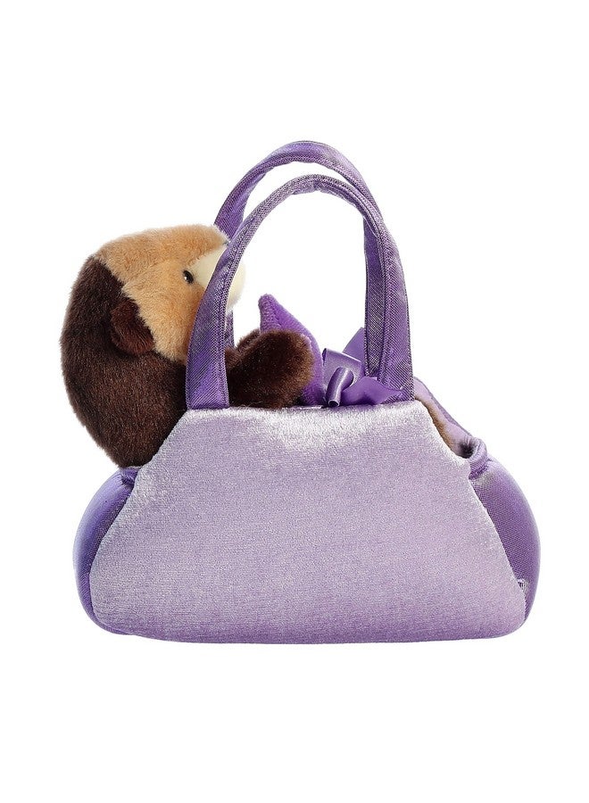 Aurora® Fashionable Fancy Pals™ Peek-A-Boo Otter™ Stuffed Animal - On-The-go Companions - Stylish Accessories - Brown 7 Inches - Image 4