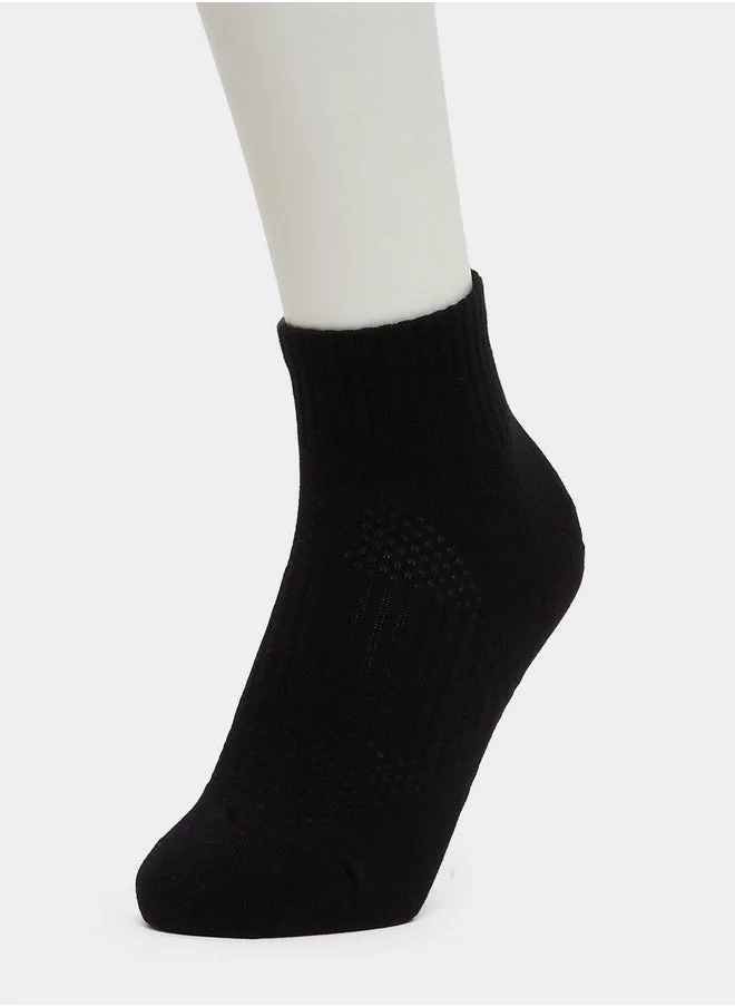 Styli Styli Set of 4 - Ribbed Ankle Socks