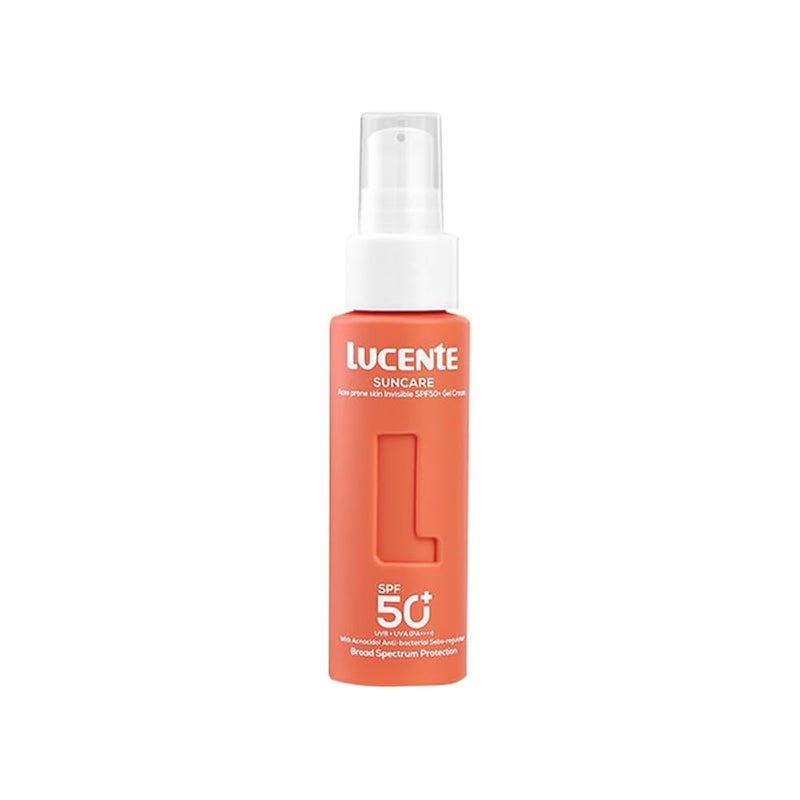 Lucente Suncare Invisible SPF 50+ Sunscreen for Acne Prone Skin