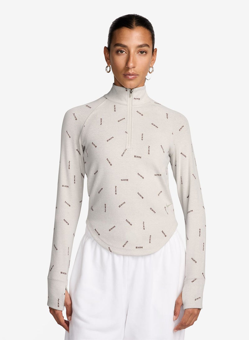 Nike W Nsw Cllctn Logo Hz Ls Top  - Image 1