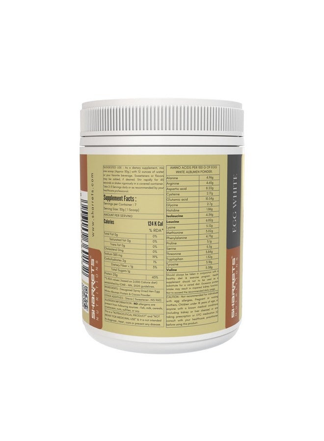Sharrets Egg White Albumen Protein Powder 200G X 2, Delicious Chocolate - Your Daily Protein Boost. - Image 3