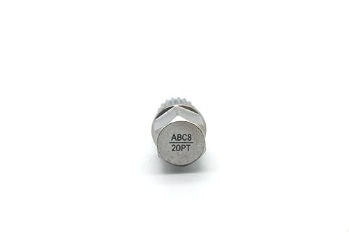 T-MAX TMAX Abc820Pt Wheel Lock Lugnut AntiTheft Lug Nut Screw Removal Key Socket S3057 for Vw Audi - Image 3