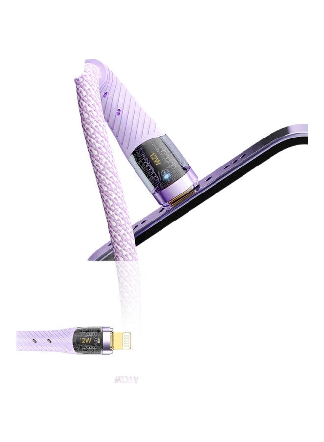 Rock Data Cable Three-In Charging Cable, One-To 100W, For Huawei 6/5A, Apple 16 Pro Max/15/14/13, Honor, Xiaomi, Type-C Android Phones And Tablets - Image 2