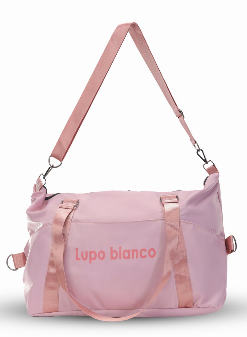 Lupo bianco Beach Bag - Pink  - Image 1