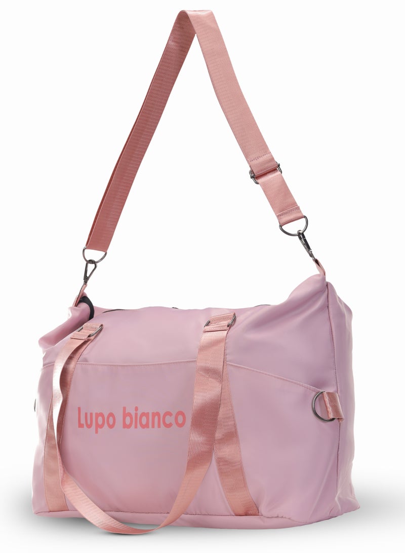 Lupo bianco Beach Bag - Pink  - Image 4