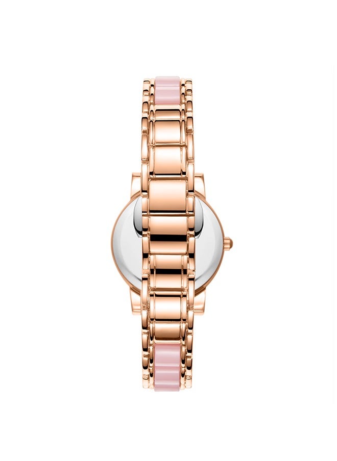 KENNETH SCOTT Women's Resin+Alloy Analog Watch K23547-KCPP - 30 mm  - Image 3