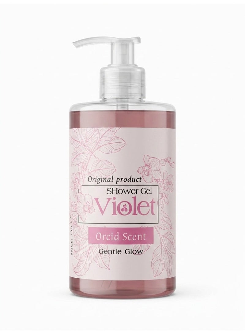 VIOLET ORCID SHOWER GEL 500 grams Bundle - Image 2