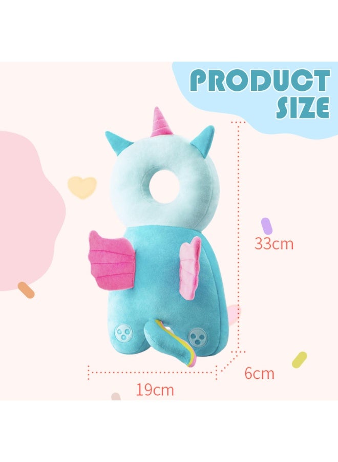 حقيبة حماية رأس الطفل: حقيبة حماية رأس الطفل الصغير - قابلة للتعديل لمدة 6 أشهر إلى 3 سنوات ، PP القطن الممشو ، معدات السلامة الأساسية للأطفال الذين يتعلمون المشي - Image 2