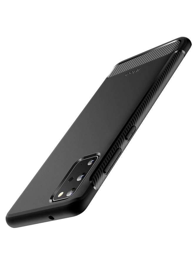 Jetech Slim Fit Case for Samsung Galaxy S20 FE 5G 6.5-Inch, Thin Phone Cover with Shock-Absorption and Carbon Fiber Design (Black) - Image 1