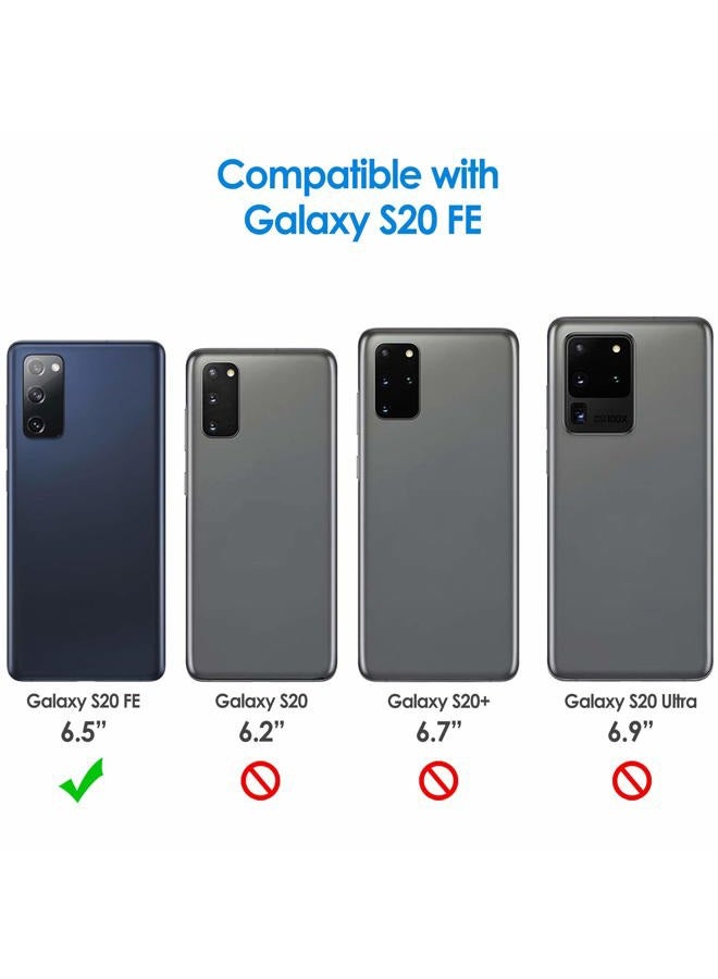 Jetech Slim Fit Case for Samsung Galaxy S20 FE 5G 6.5-Inch, Thin Phone Cover with Shock-Absorption and Carbon Fiber Design (Black) - Image 2