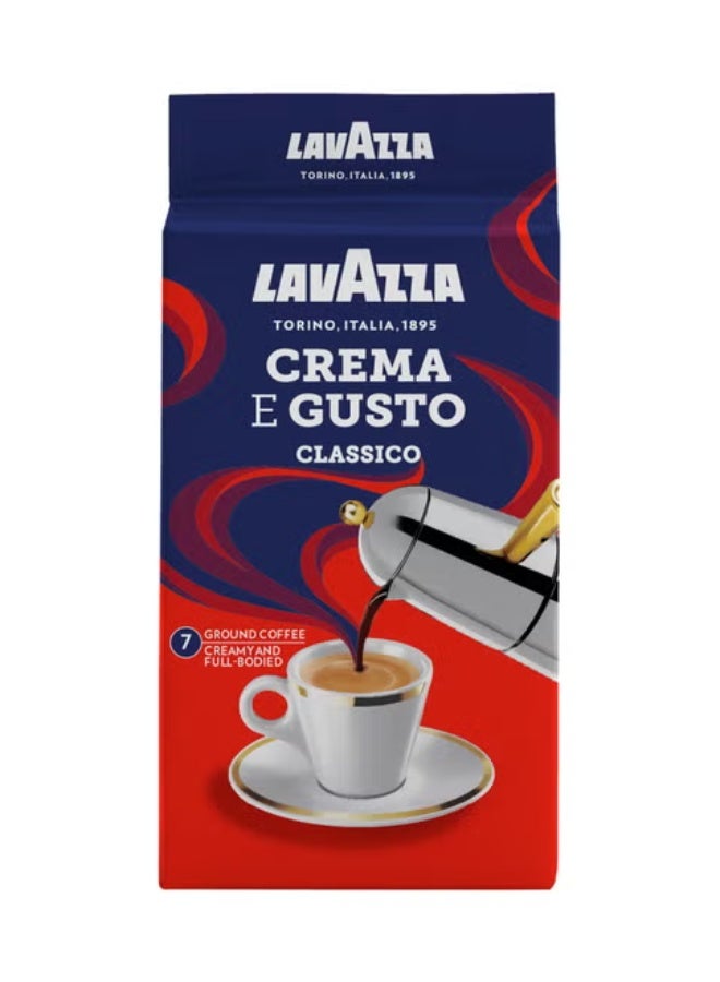 Lavazza Crema E Gusto Classico Ground Coffee 250grams - Image 1