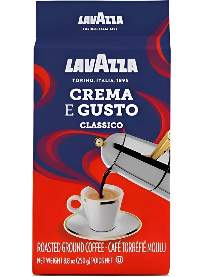 Lavazza Crema E Gusto Classico Ground Coffee 250grams - Image 4
