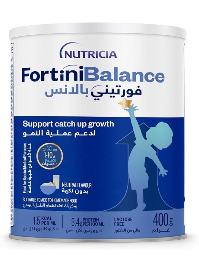 Fortini Balance ®, feed to support catch-up growth, from 1 year of age, 400 g