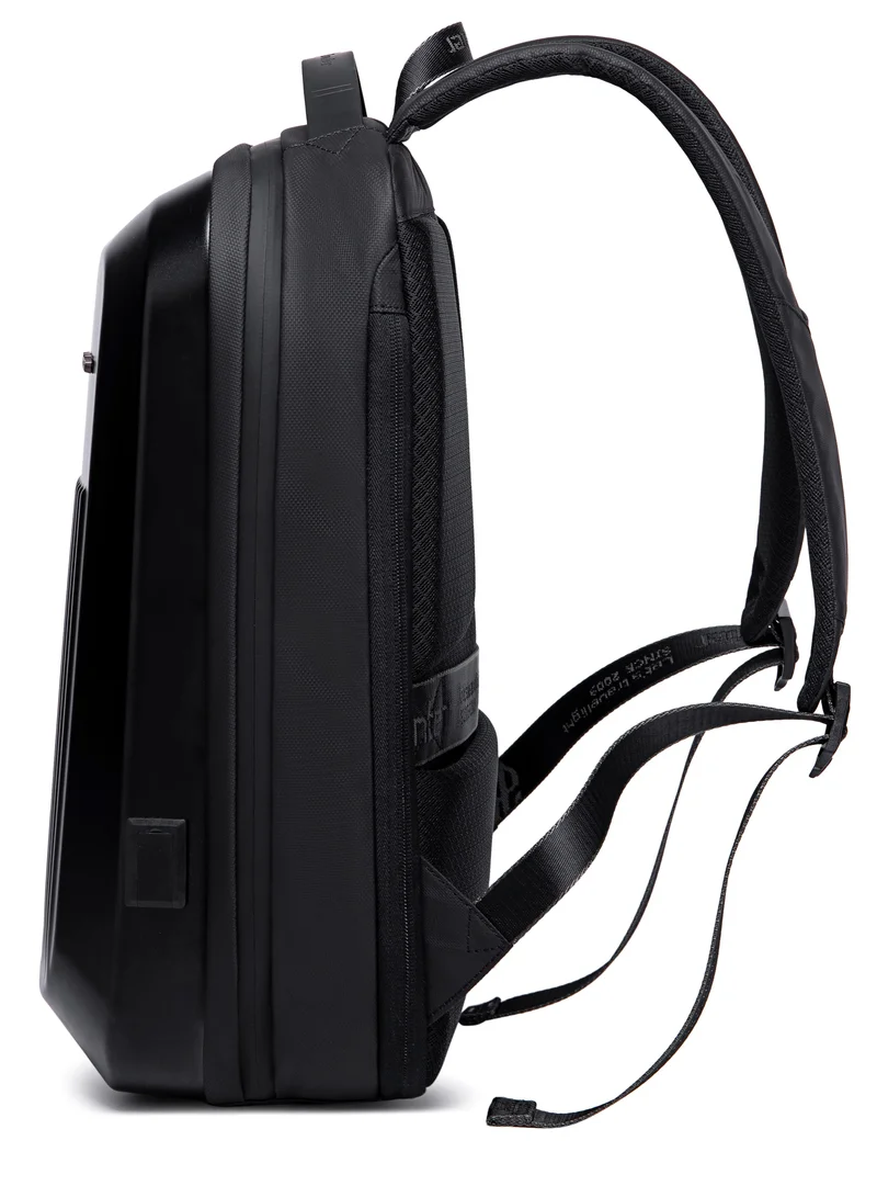 أركتيك هانتر Anti Theft Business Laptop Backpack Waterproof Expandable Hard Shell Backpack with USB Charging Port and TSA Lock for Men and Women B00487 Black