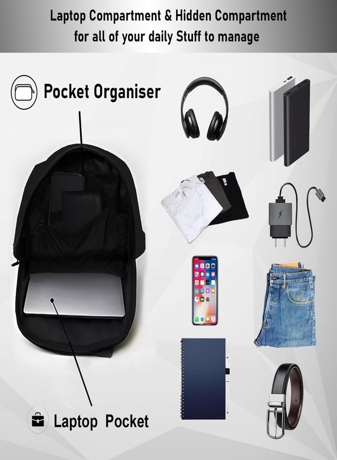 H-HEMES 14 L Casual Waterproof Bag/Backpack for Men Women Boys Girls/Office School College Teens & Students - Image 4