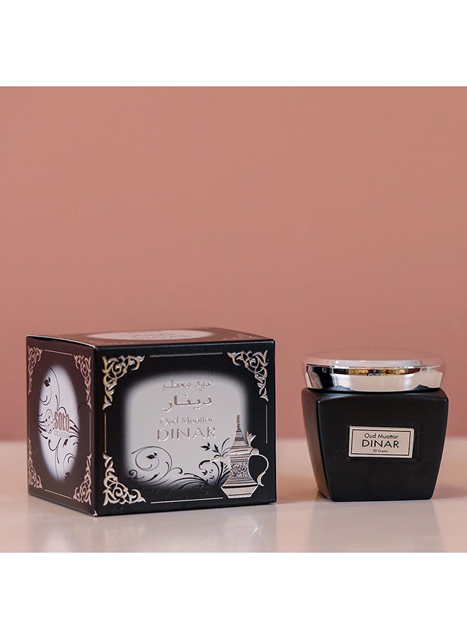 DANUBE HOME Hamidi Solo Oud Muattar Dinar 50 gm  - Image 3