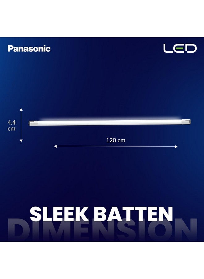 Panasonic 20W Sleek PC LED 20W Tube light for Living Room & Bedroom, Energy Efficient for Home, 6500K Cool Day Light Batten (Pack of 2) - Image 2