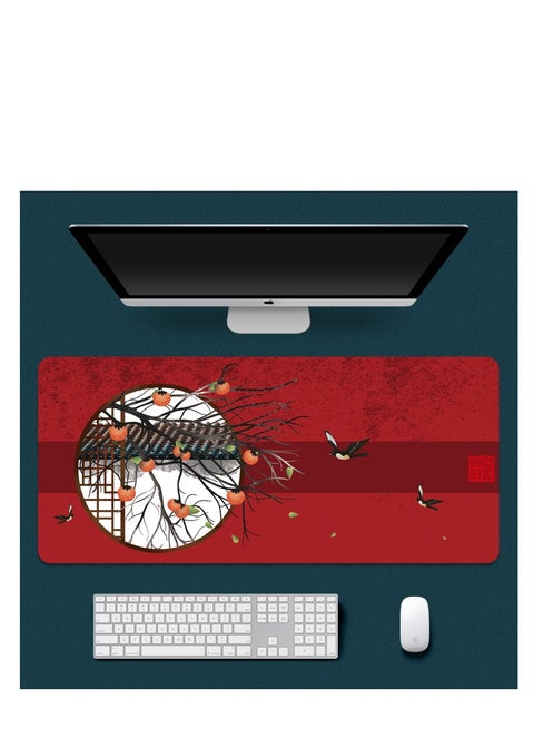 Large Mouse Pad Extended Gaming Mouse Pad Non-Slip Rubber Base Mouse pad Office Desk Mat Smooth Cloth Surface Keyboard Mouse Pads for Computers 800 X300 X 3mm