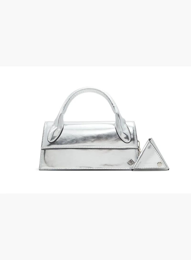 CALL IT SPRING Aurevoir Top Handle Handbag with Small Triangular Pouch