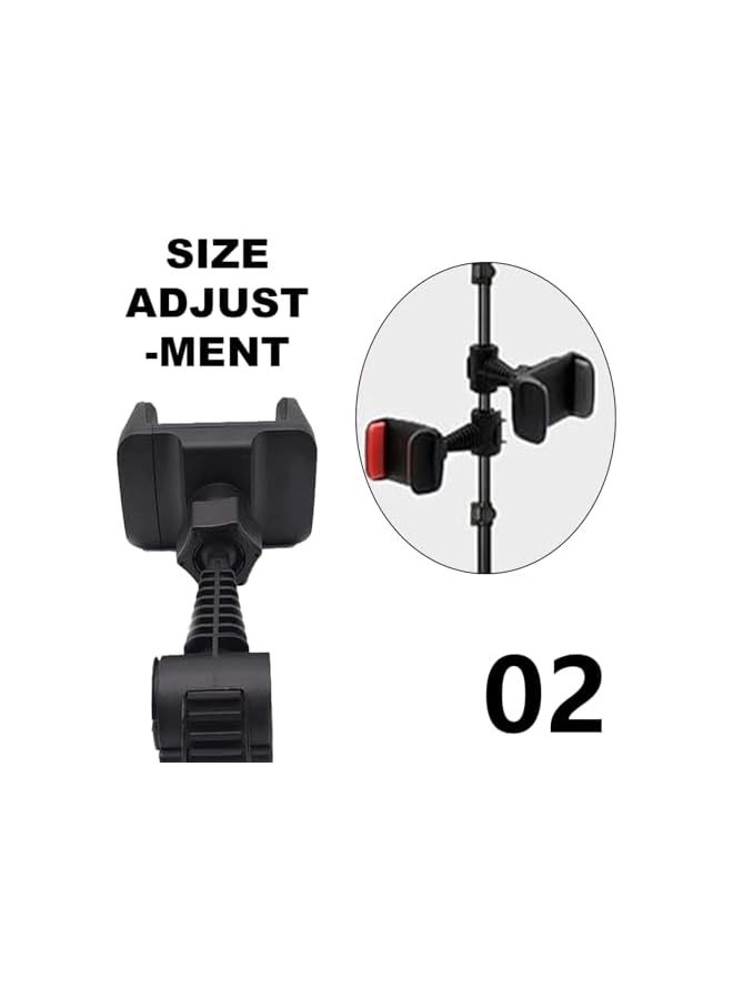 Green Tiger Car Back Seat Phone Holder, Universal, Adjustable 360° Swivel, Secure, Easy Install, Compatible with Most Smartphones - Image 5