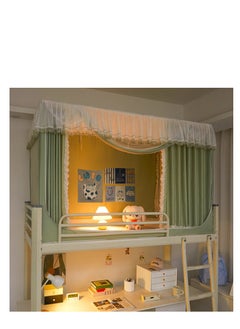 Y&D Bed Canopy Tents Curtain Blackout Curtain Single Bed Tent Curtain Student Shading Cloth Bed Canopy Mosquito Net Student Sleep Privacy Protection  - Image 2