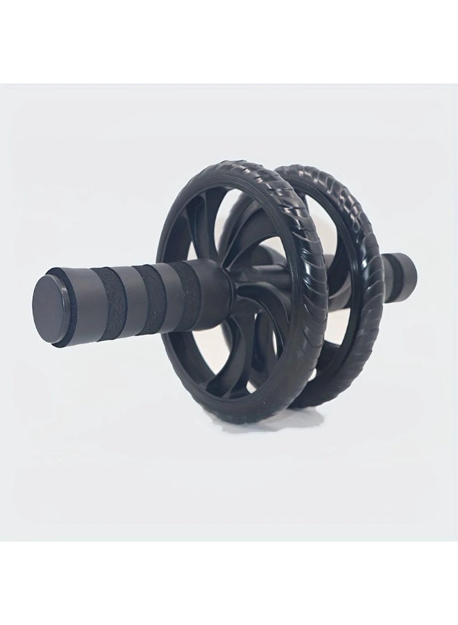 Goolsky Silent Dual-Wheel Ab Roller - PVC & Stainless Steel, Perfect for Core Strength Training & Fitness Enthusiasts, Abdominal Muscle Roller, Exercise Equipment - Image 3