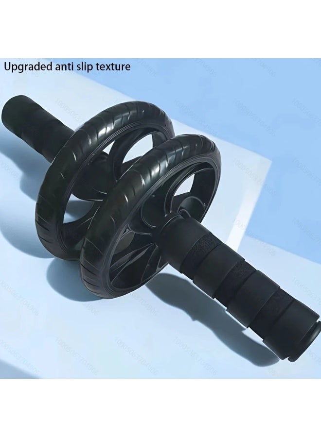 Goolsky Silent Dual-Wheel Ab Roller - PVC & Stainless Steel, Perfect for Core Strength Training & Fitness Enthusiasts, Abdominal Muscle Roller, Exercise Equipment - Image 1