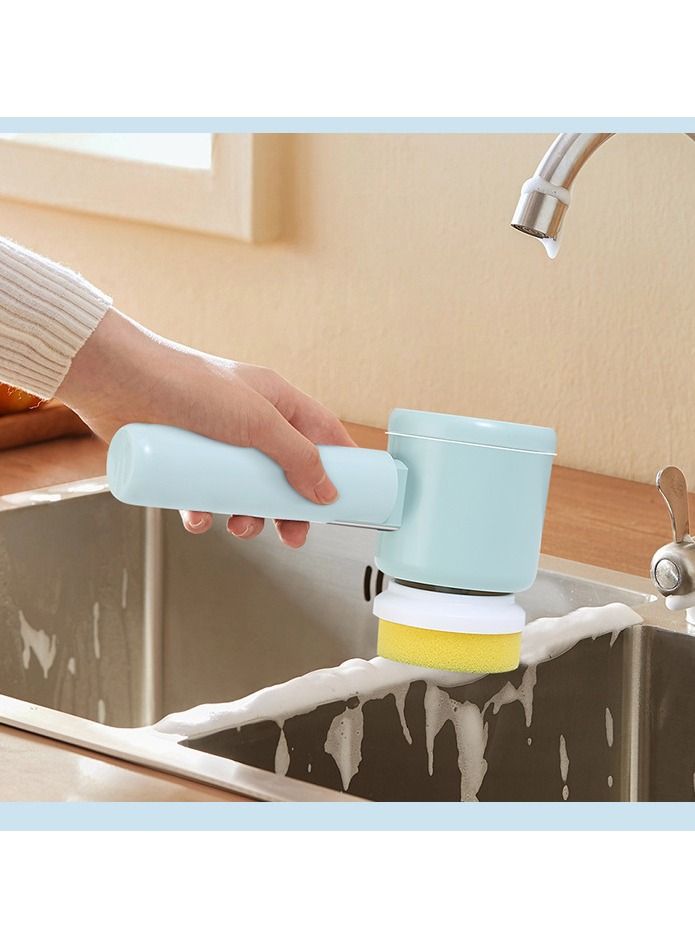 فرشاة تنظيف منزلية 3 في 1 قابلة لإعادة الشحن.فرشاة تنظيف منزلية 3 في 1 قابلة لإعادة الشحن. - Image 5