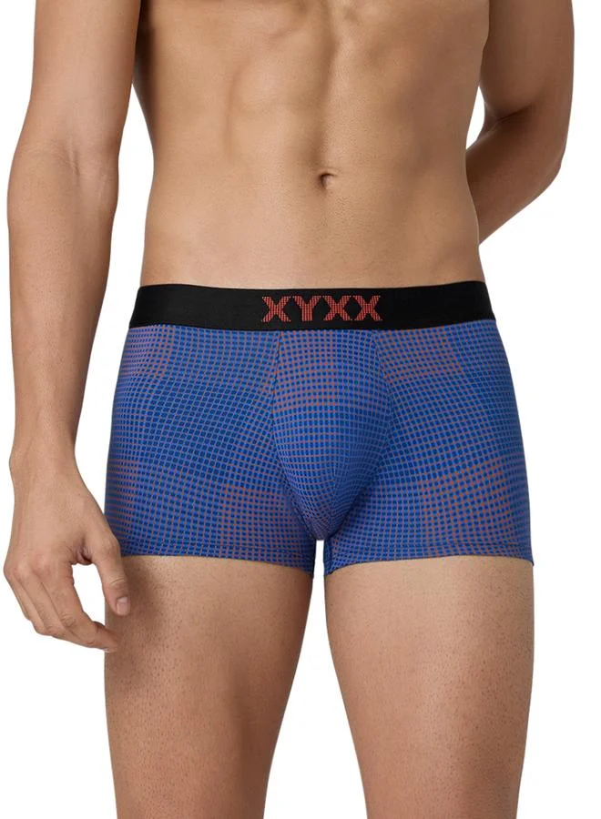 اكس واي اكس اكس سراويل داخلية قطنية فائقة التمشيط بطبعة مربعات نانو