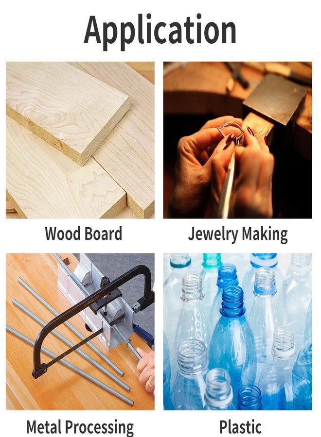 سيمي شفرات منشار الشمع للمجوهرات، شفرات منشار لولبي حلزوني، تشكيلة شفرات منشار المجوهرات، 12 شفرة منشار لولبي حلزوني، مع أسنان لولبية لقطع الخشب والمعادن والبلاستيك والنحت (رقم 4) - Image 2