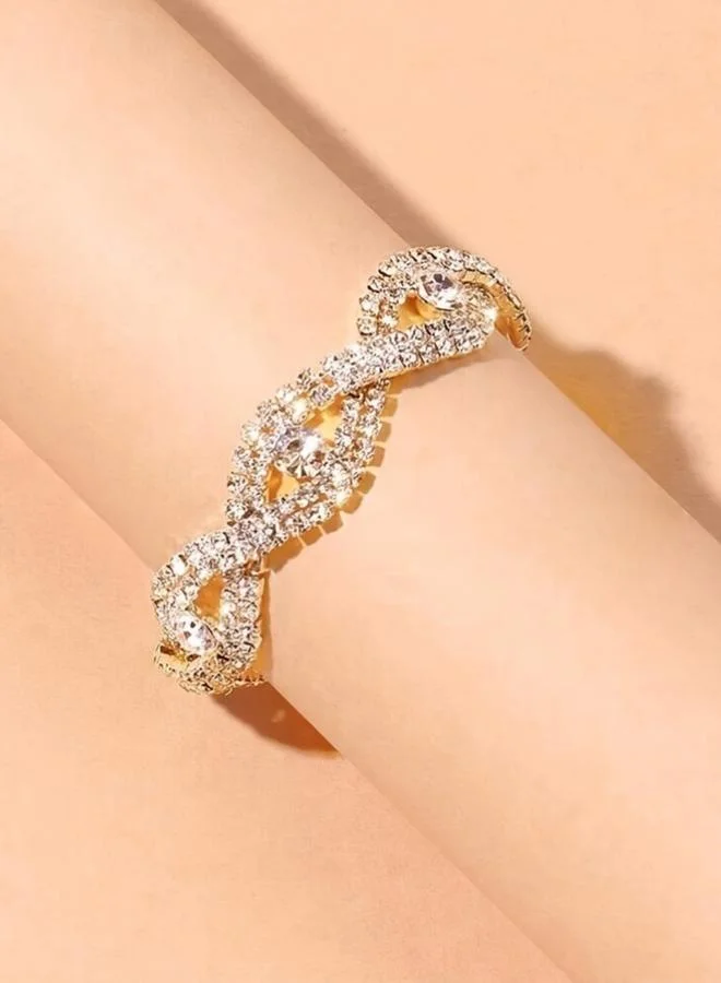 تايك تو خلخال بأحجار الراين