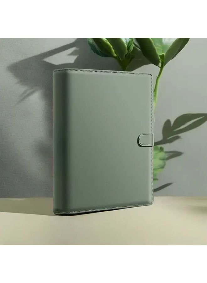 Blue Ribbon A4 File Binder with A4 B5 A5 Card Pockets Organizer for Office School Music Scores - Image 1