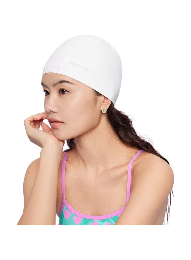 WATERTIME Silicone Swim Cap For Men And Women, Extra Large Size With Starlight Series Design For Long Hair, Star Diamond Black - Image 3