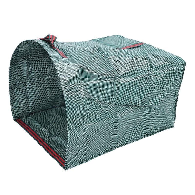 80L PP Leaf Collector Bag Durable Integrated Dustpan Type Yard Waste For Lawn Grass - Image 5