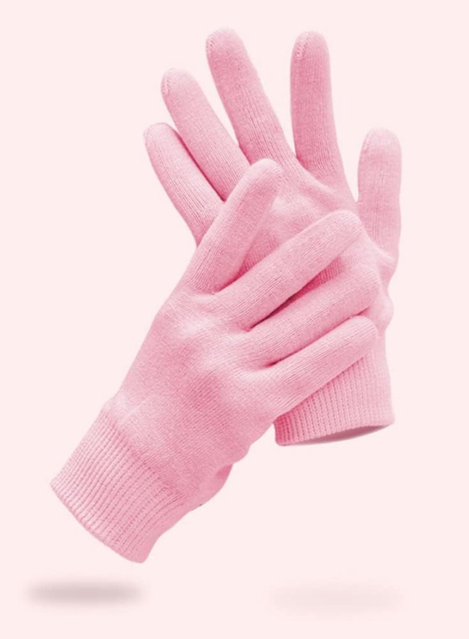 4-Piece Silicon Gel Gloves And Socks Set Multicolour - Image 4