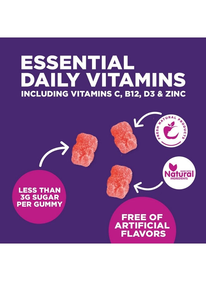 Nature's Choice Multivitamin Gummies - Nature's Daily Gummy Multivitamins for Adults, Women & Men with Vitamins A, C, E, B6, B12, and Minerals - Natural Multi Vitamin Supplement, Non-GMO, Berry Flavor - 120 Gummies - Image 4