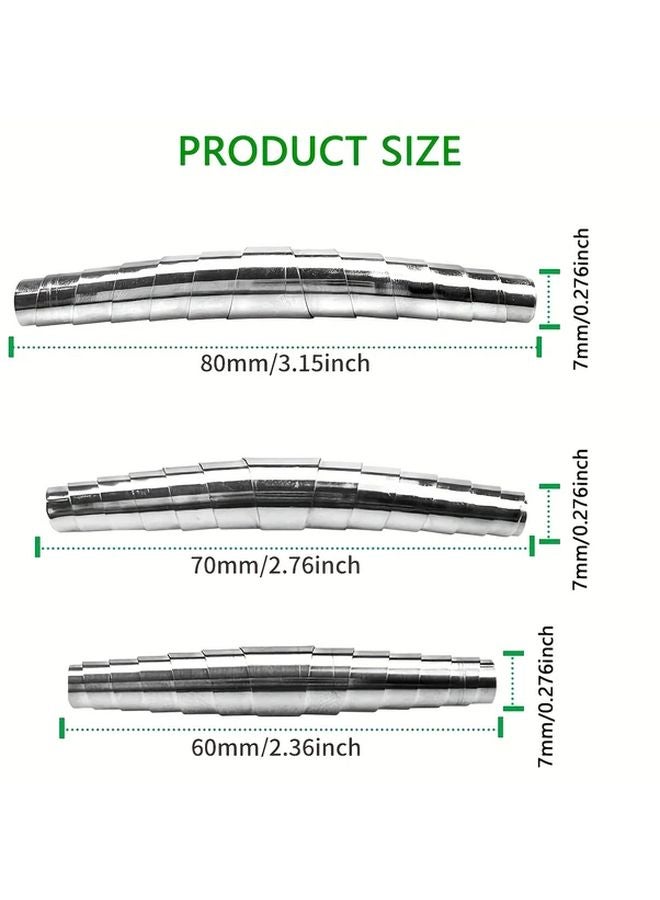 6 قطع من الينابيع الاستبدال الفولاذية المقاومة للصدأ لمقصات الحدائق 2.36 و 2.76 و 3.15 بوصة - Image 3