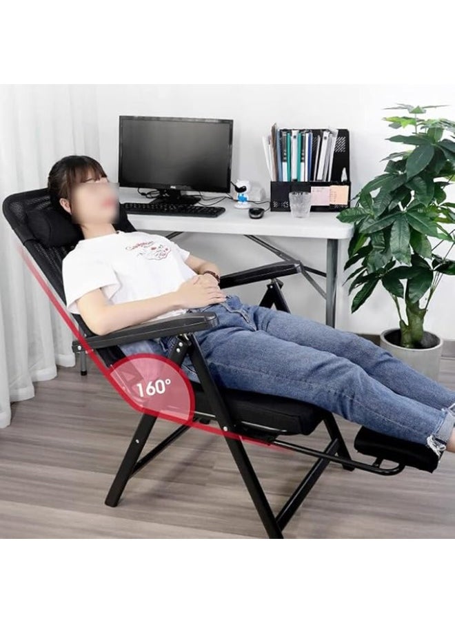 SMART HOME An innovative office chair that easily converts into a bed for relaxation and comfort during work or rest periods, combining modern design and multiple functions  - Image 2